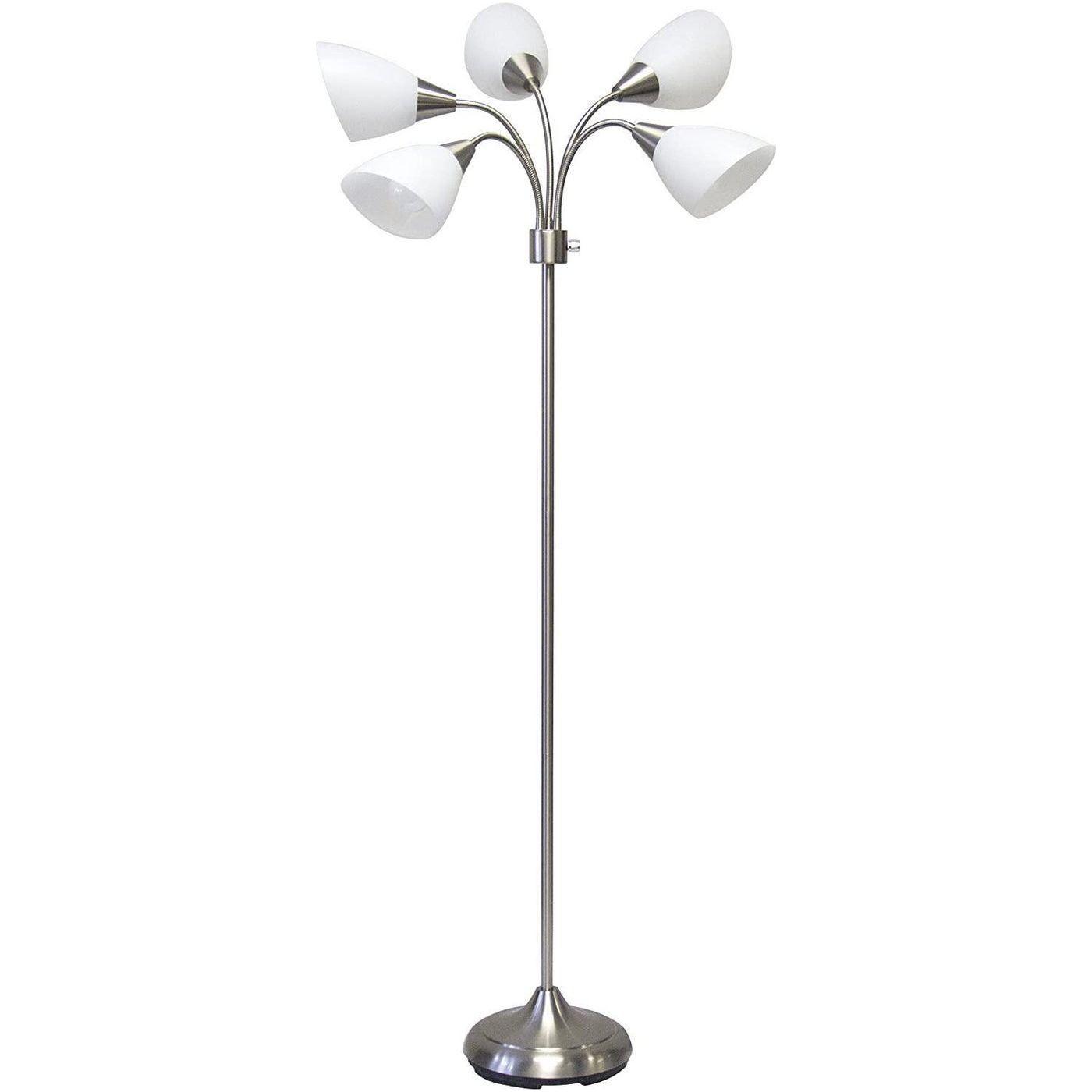 Adesso Home - 5 Light Floor Lamp - 7205-22 - Canada Light Shop