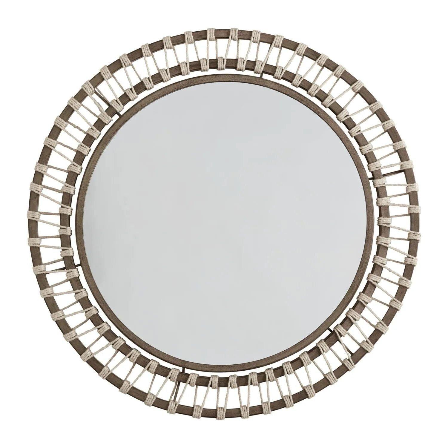 Capital Lighting Fixture Company - 34" Round Natural Jute Mirror - 740707MM - Canada Light Shop