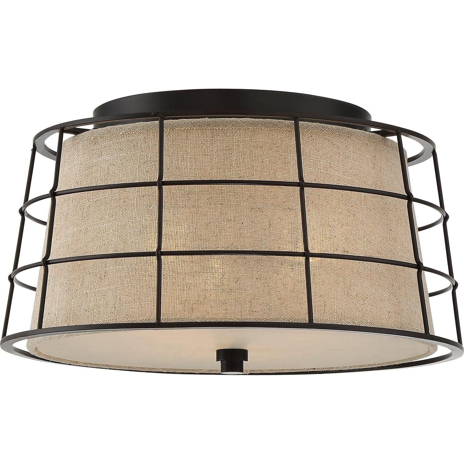 Quoizel - Landings Flush Mount - LND1616MC - Canada Light Shop