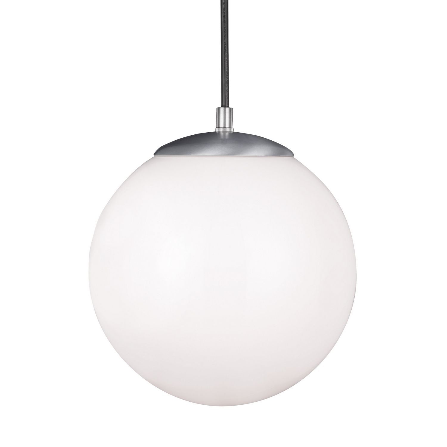 Visual Comfort Studio Canada - 6020EN3-04 - One Light Pendant - Leo - Hanging Globe - Satin Aluminum