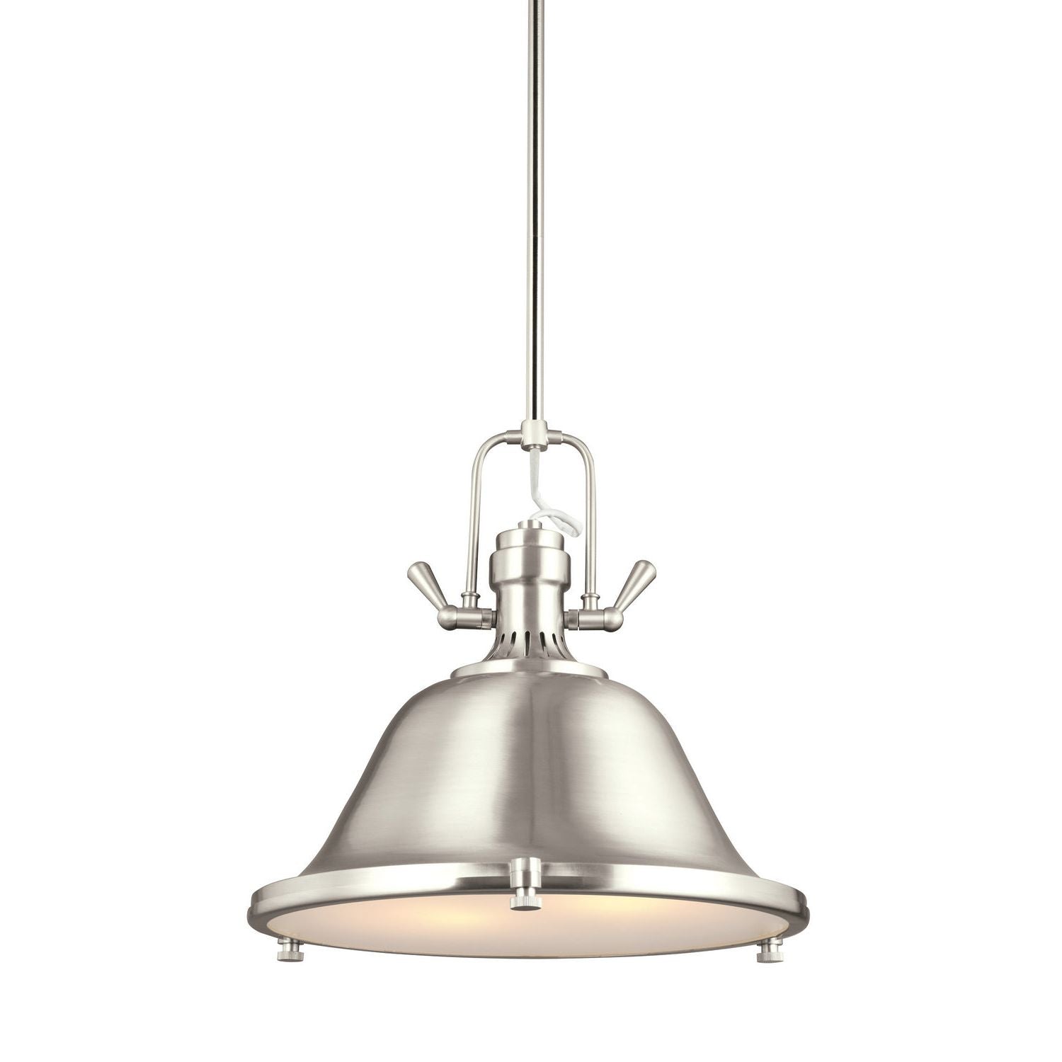 Generation Lighting Canada - 6514402EN3-962 - Two Light Pendant - Stone Street - Brushed Nickel