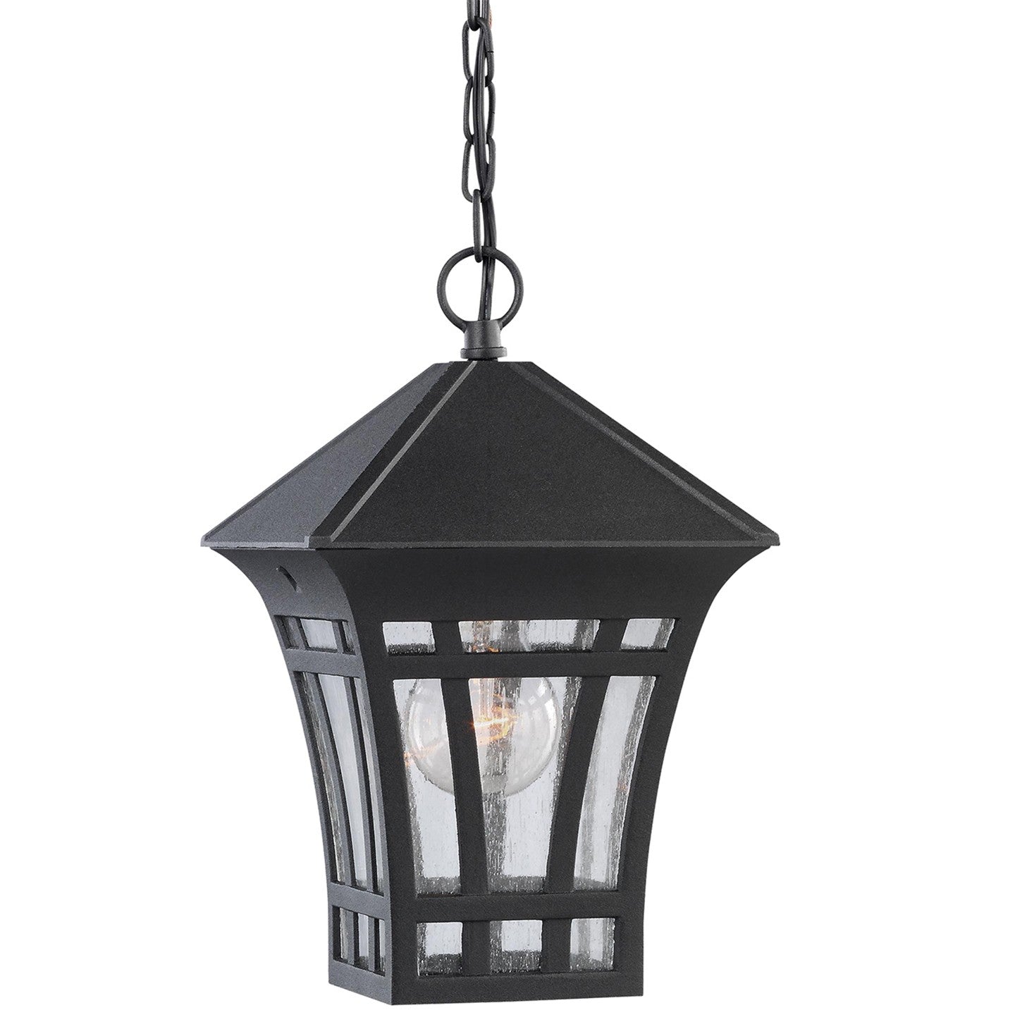 Generation Lighting Canada - 69131-12 - One Light Outdoor Pendant - Herrington - Black