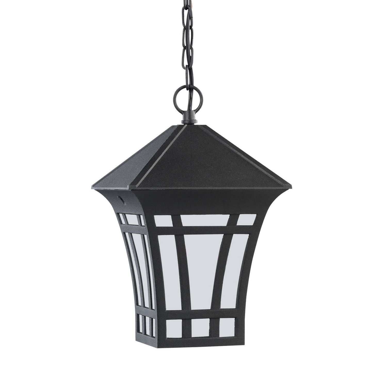 Generation Lighting Canada - 69131EN3-12 - One Light Outdoor Pendant - Herrington - Black