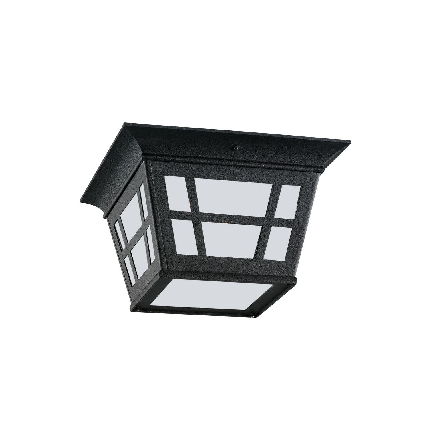 Generation Lighting Canada - 79131EN3-12 - Two Light Outdoor Flush Mount - Herrington - Black