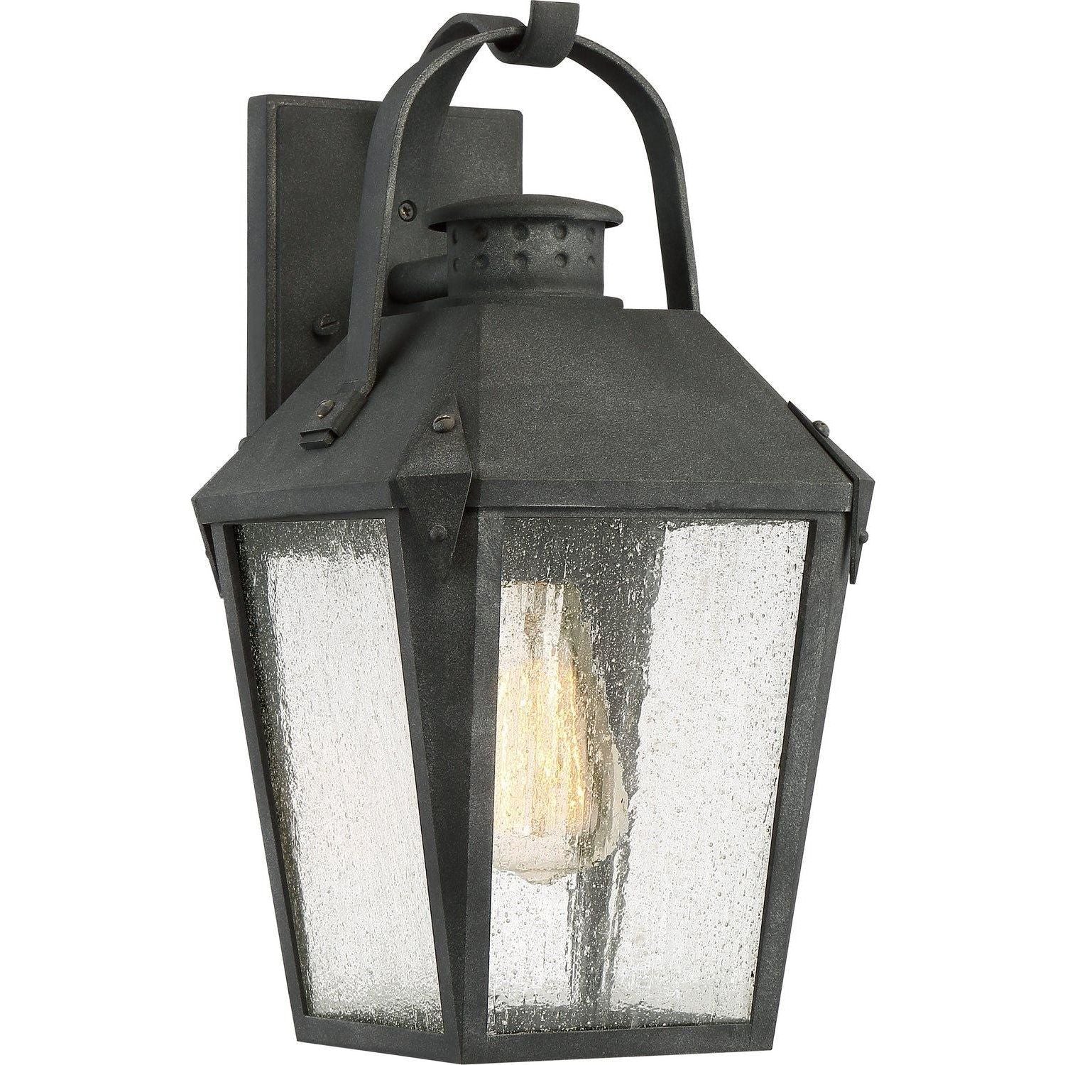Quoizel - Carriage Outdoor Wall Lantern - CRG8408MB - Canada Light Shop