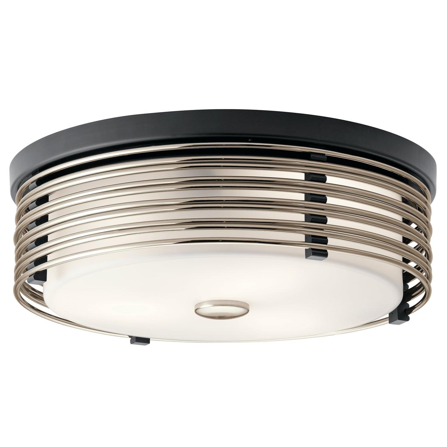 Kichler - Bensimone Flush Mount - 43293BK - Canada Light Shop