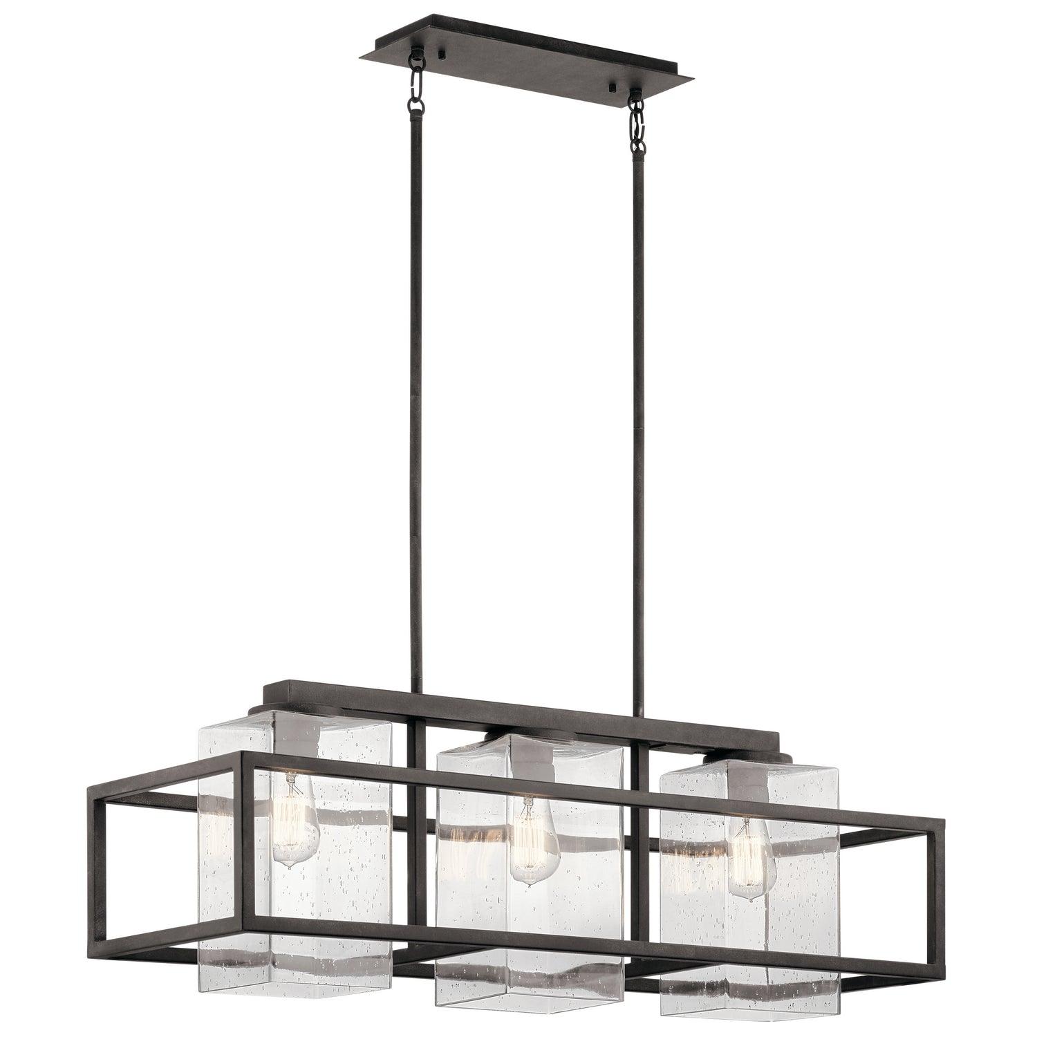 Kichler - Wright Outdoor Linear Chandelier - 49805WZC - Canada Light Shop