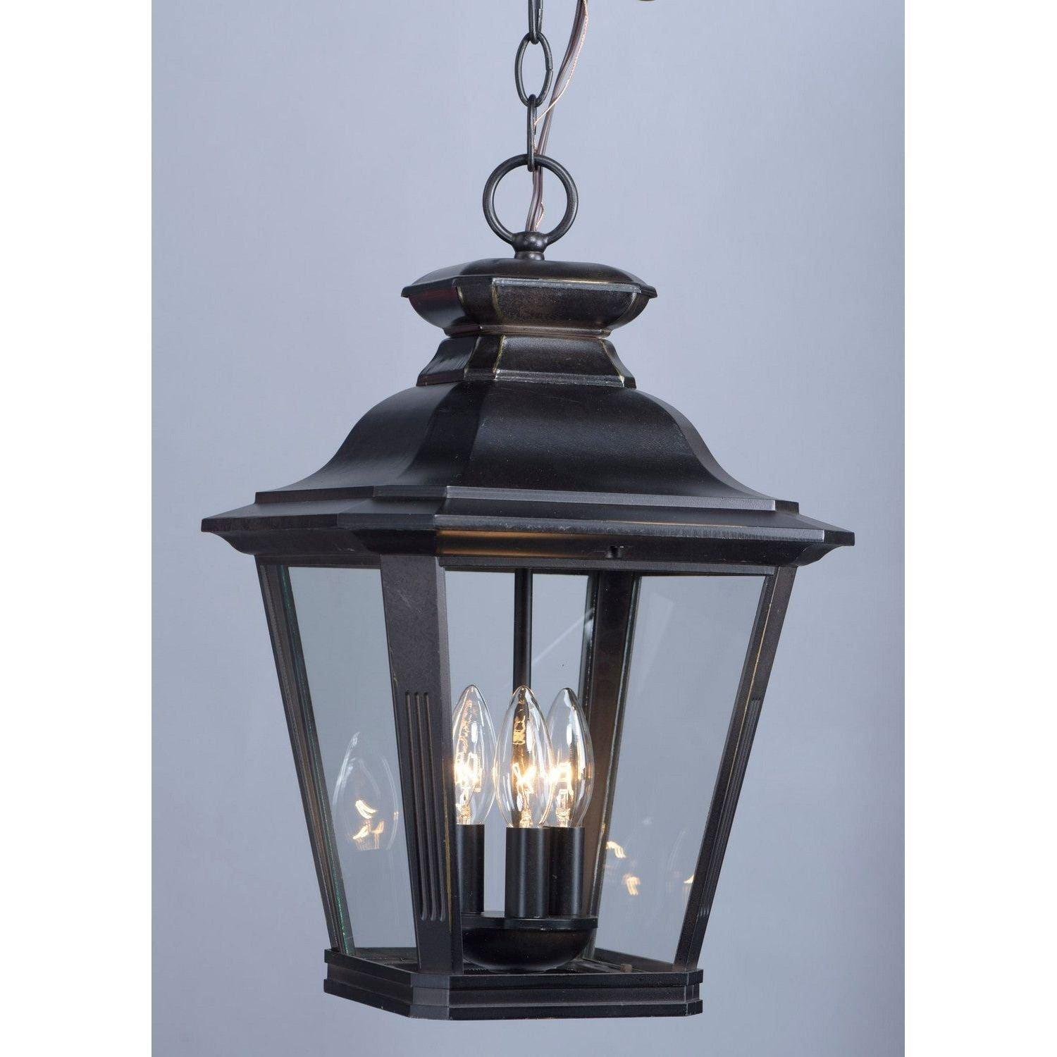 Maxim Lighting - Knoxville Outdoor Hanging Lantern - 1139CLBZ - Canada Light Shop