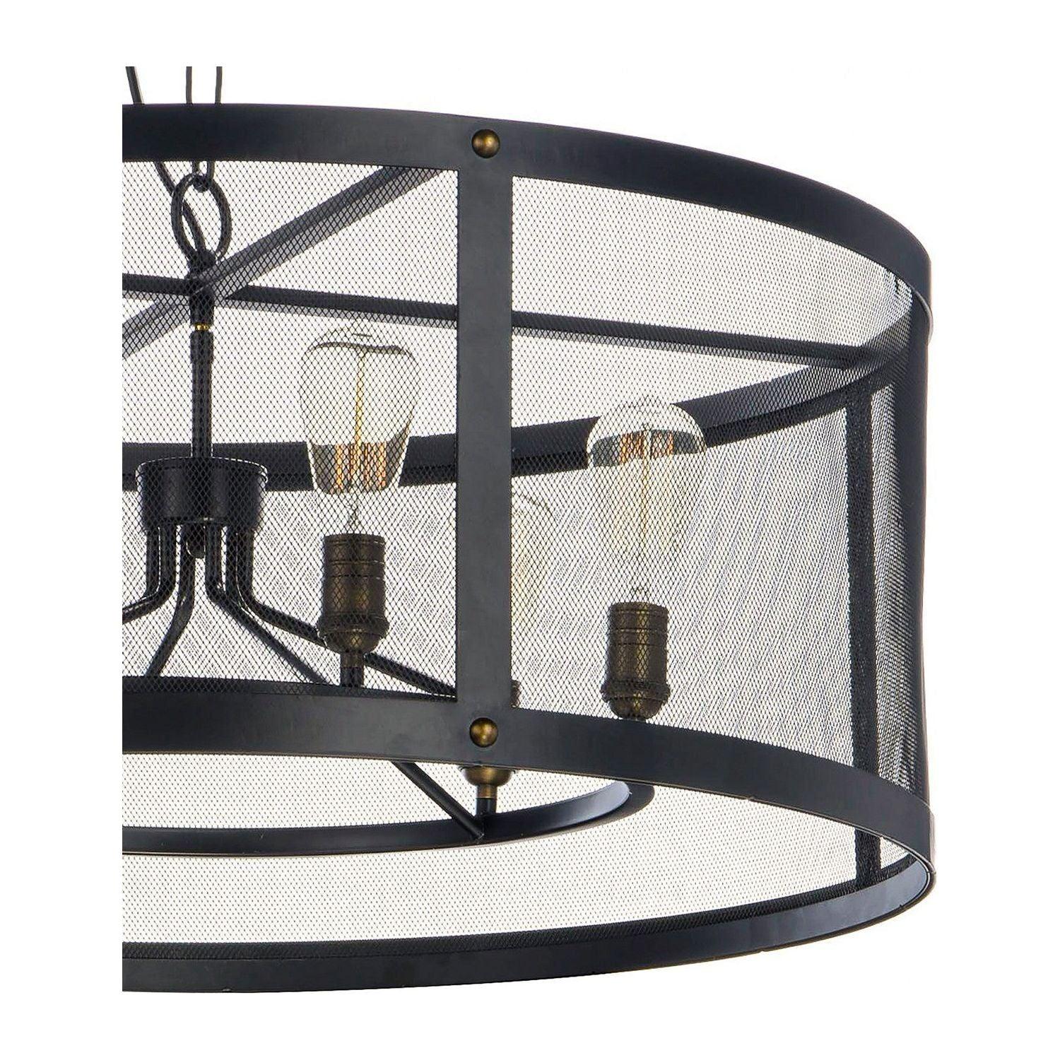 Maxim Lighting - Palladium Chandelier - 20115BKNAB - Canada Light Shop