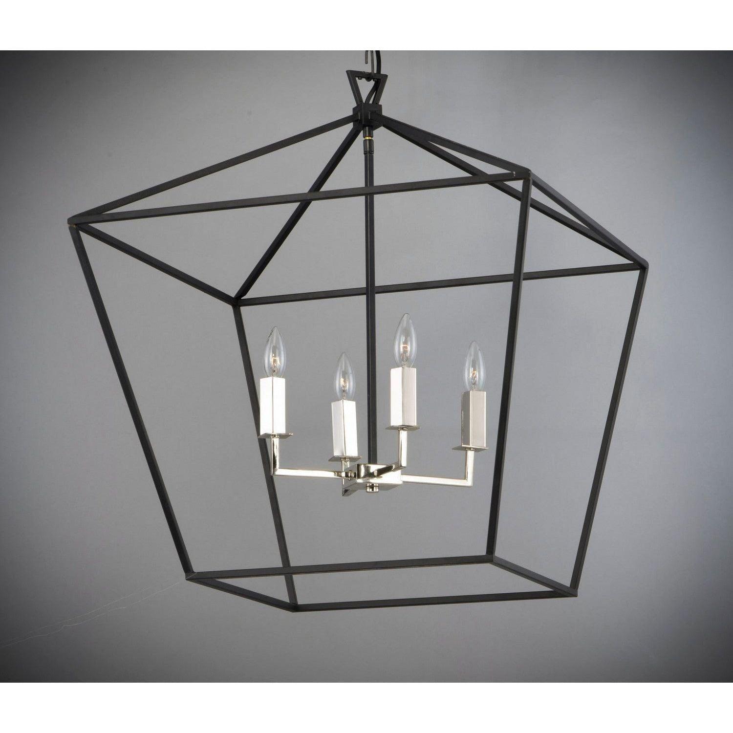 Maxim Lighting - Abode Chandelier - 25154GLTXB - Canada Light Shop