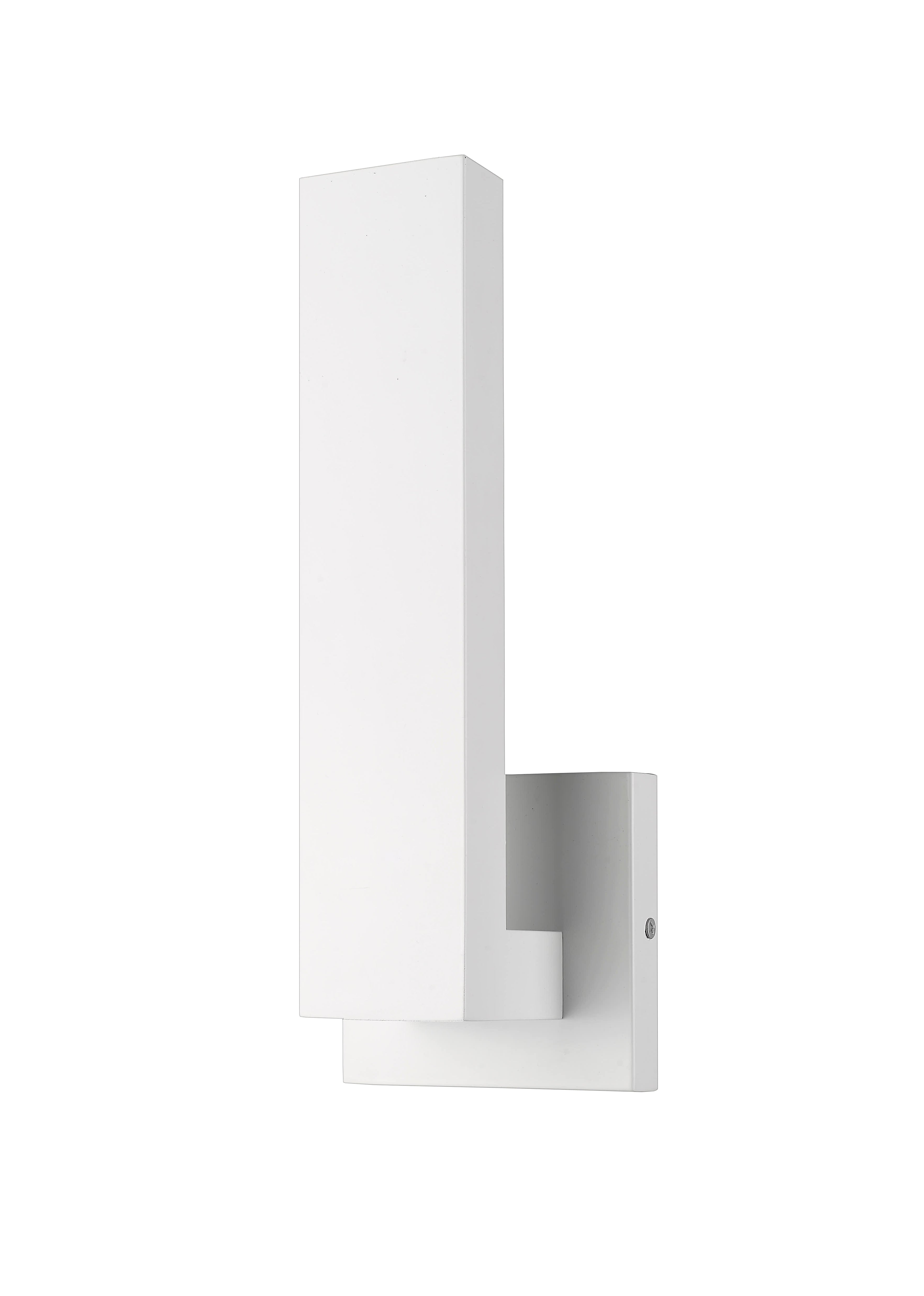 Z-Lite 576S-WH-LED Edge Outdoor Wall Light in Pure White
