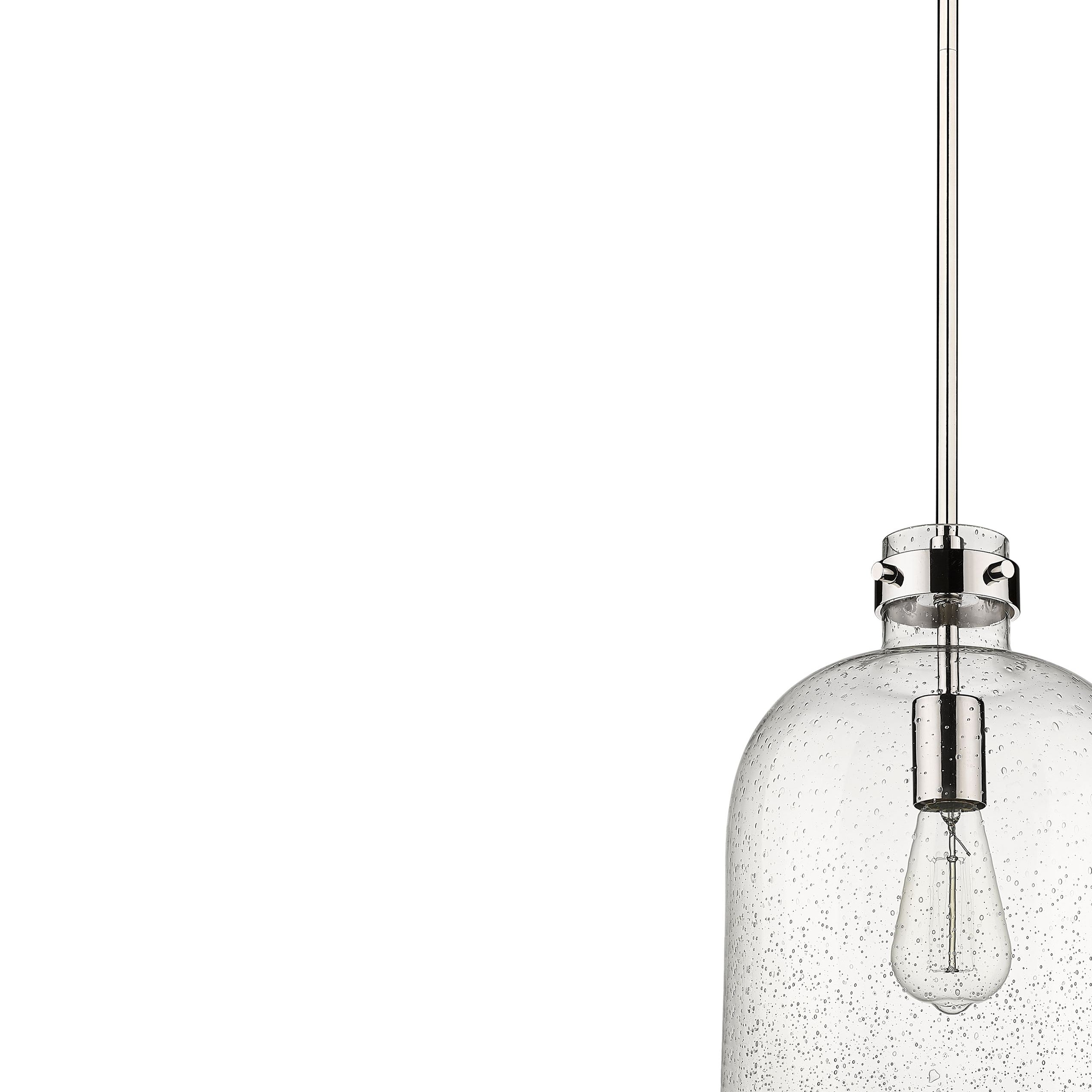 Z-Lite 817-9PN Pearson Pendant in Polished Nickel not lit
