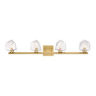 Savoy House - 8-1239-4-322 - LED Bathroom Vanity - Castello - Warm Brass