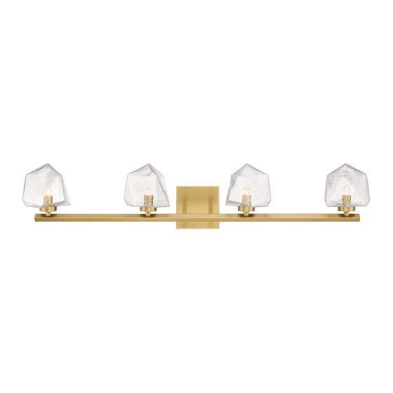 Savoy House - 8-1239-4-322 - LED Bathroom Vanity - Castello - Warm Brass