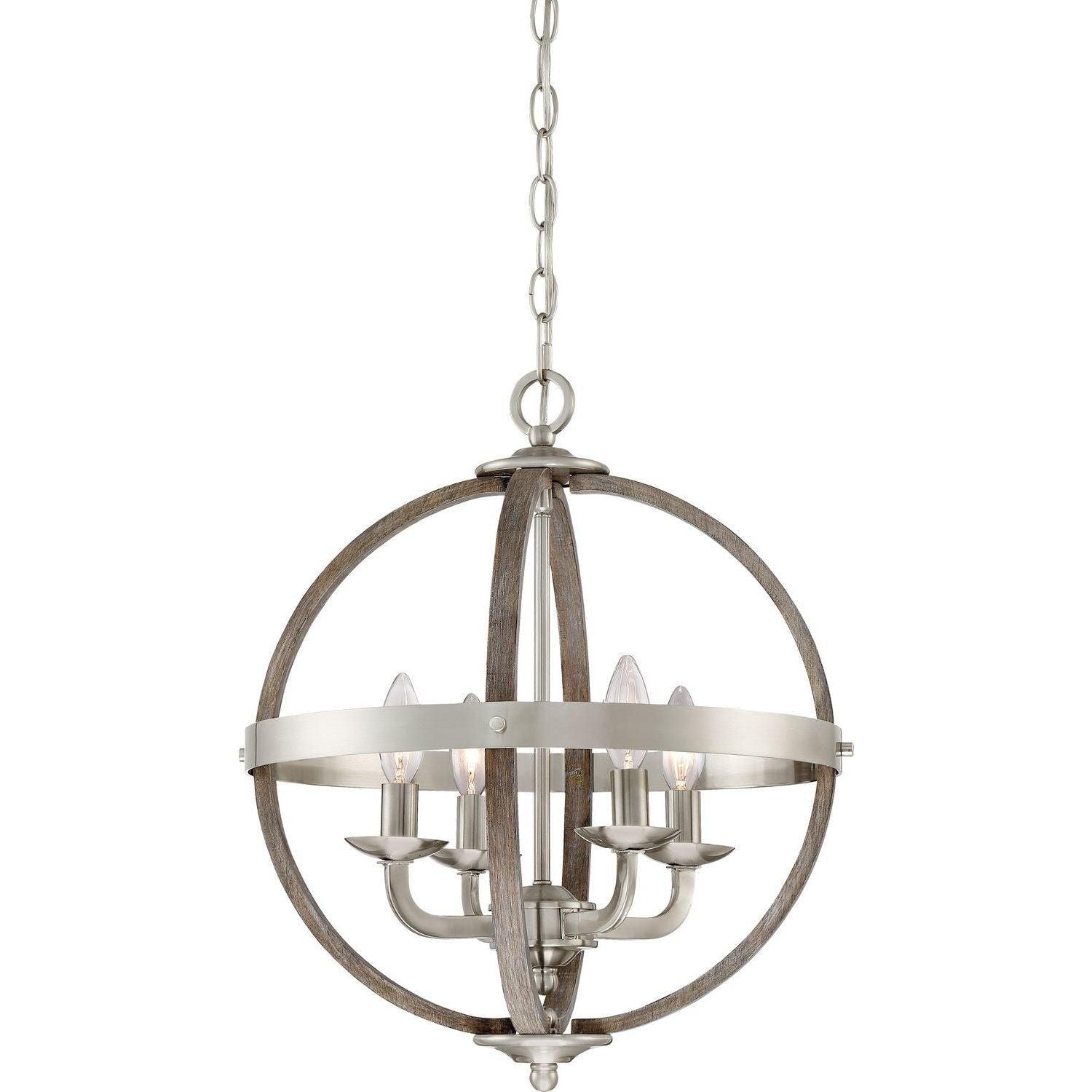 Quoizel - Fusion Foyer Pendant - FSN5204BN - Canada Light Shop