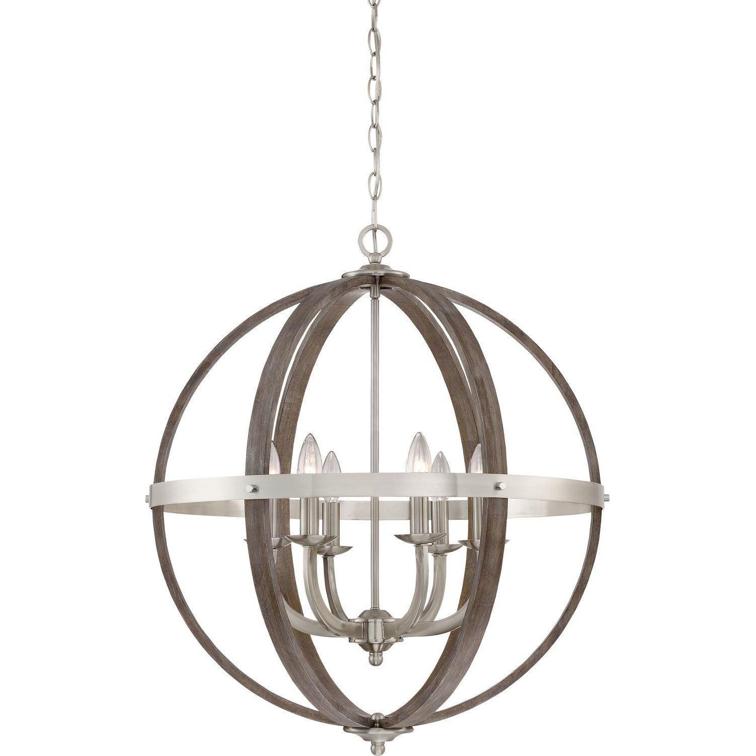 Quoizel - Fusion Foyer Pendant - FSN5206BN - Canada Light Shop