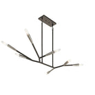 Kichler - Branches Linear Chandelier - 43795BK - Canada Light Shop