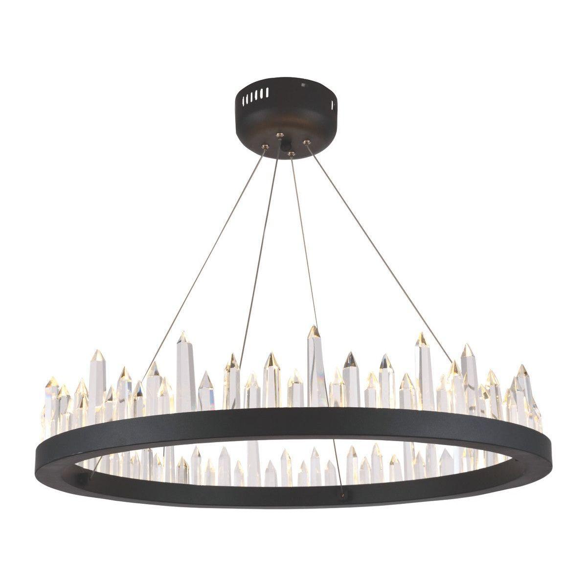 Elegant Lighting - Malta LED Chandelier - 1705D26SDG - Canada Light Shop
