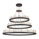 Elegant Lighting - Malta LED 3 Tier Chandelier - 1705G3LSDG - Canada Light Shop