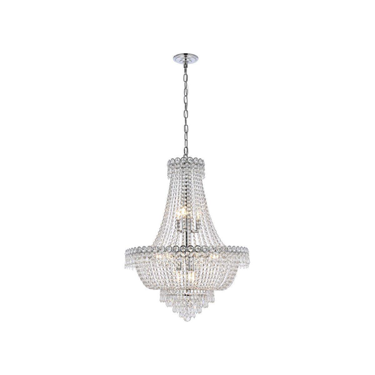 Elegant Lighting - Century Chandelier - V1900D24C/RC - Canada Light Shop