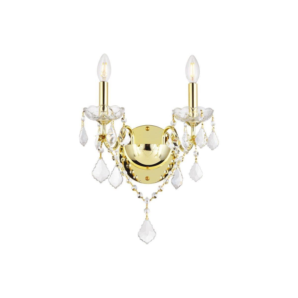 Elegant Lighting - St. Francis Wall Sconce - V2015W2G/RC - Canada Light Shop