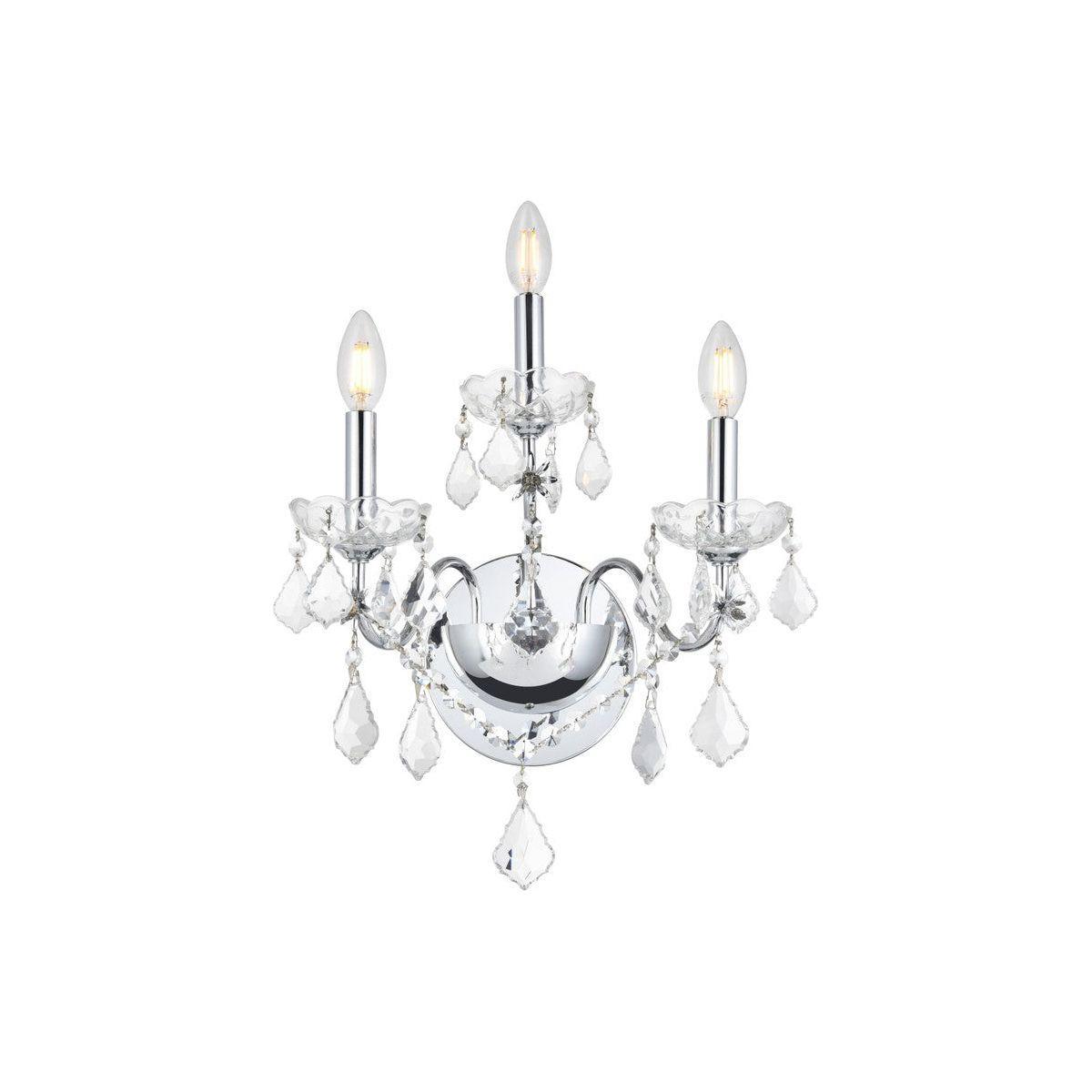 Elegant Lighting - St. Francis Wall Sconce - V2015W3C/RC - Canada Light Shop