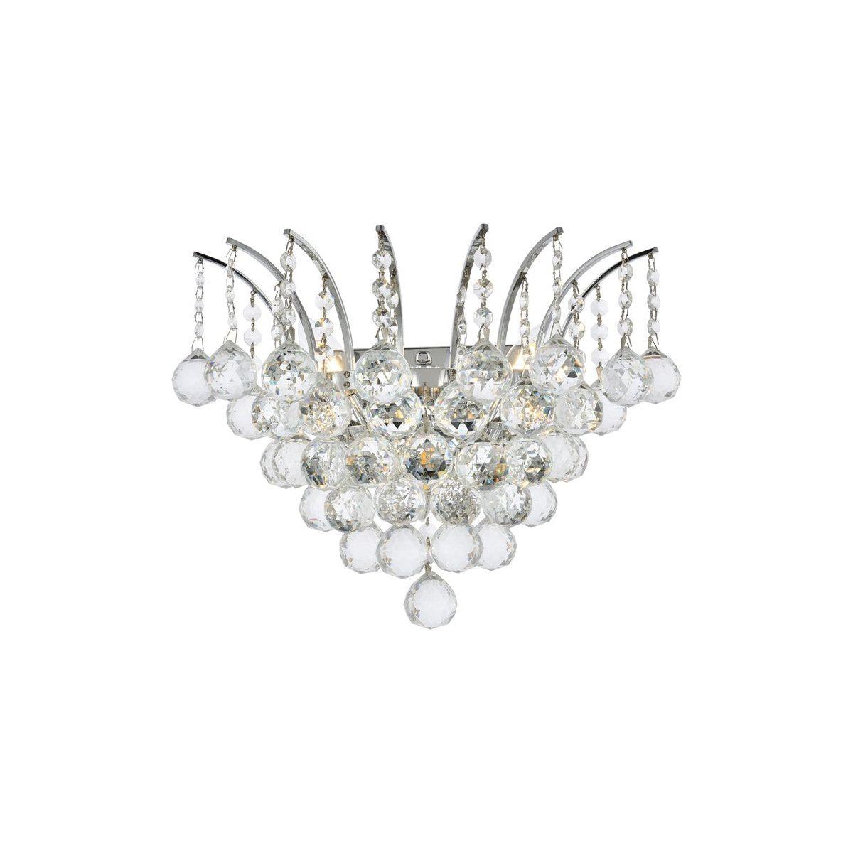 Elegant Lighting - Victoria Wall Sconce - V8031W16C/RC - Canada Light Shop