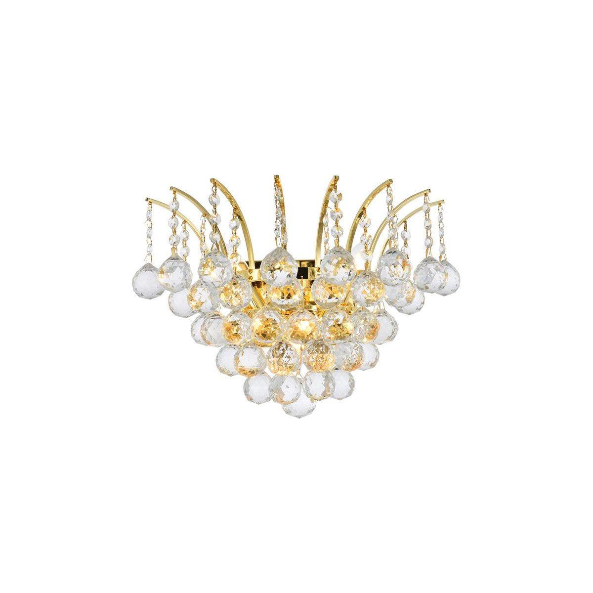 Elegant Lighting - Victoria Wall Sconce - V8031W16G/RC - Canada Light Shop