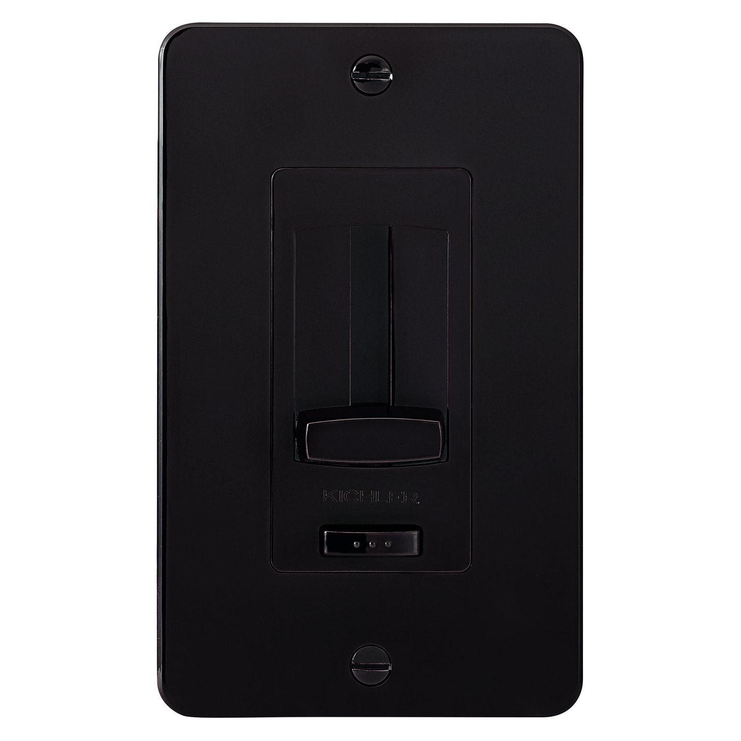 Kichler - Under Cabinet Accessories LED Driver + Dimmer Trim BW - 1DDTRIMBW - Canada Light Shop