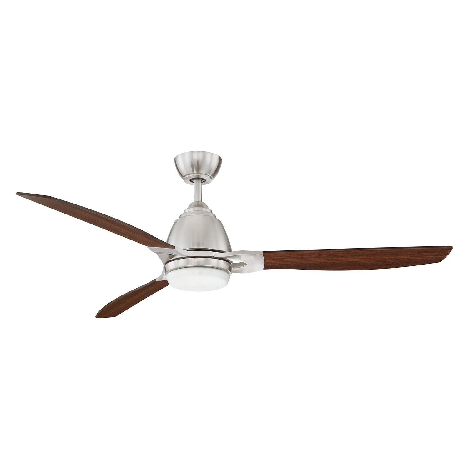 Kendal Lighting - Eris Ceiling Fan - AC21852-SN - Canada Light Shop