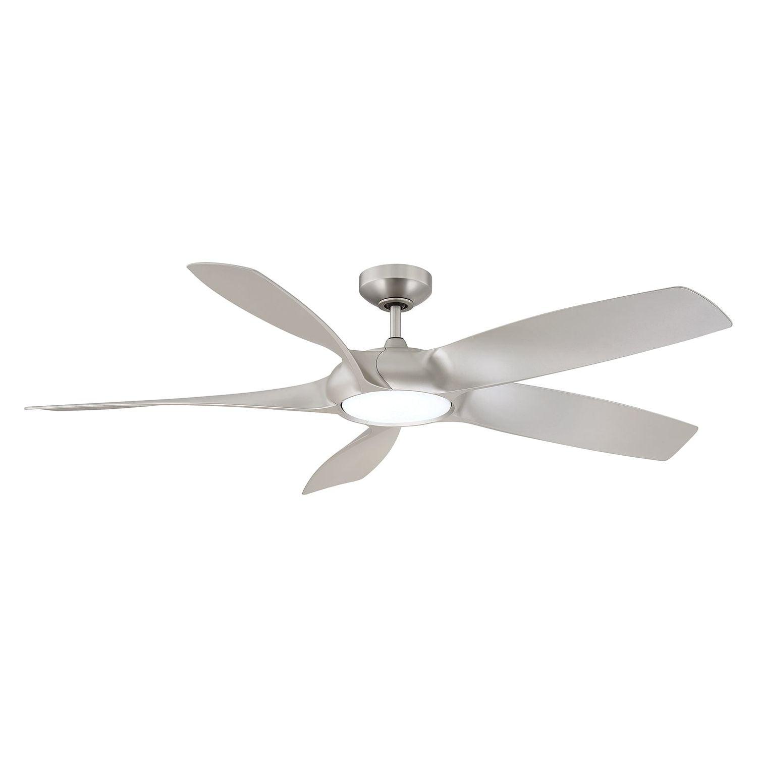 Kendal Lighting - Blade Runner Ceiling Fan - AC22054-SN - Canada Light Shop