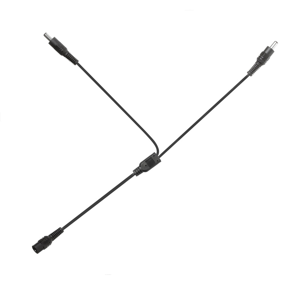 Dainolite Canada - DC-SPL-2W - Plug 2 Way Splitter - LED - Black