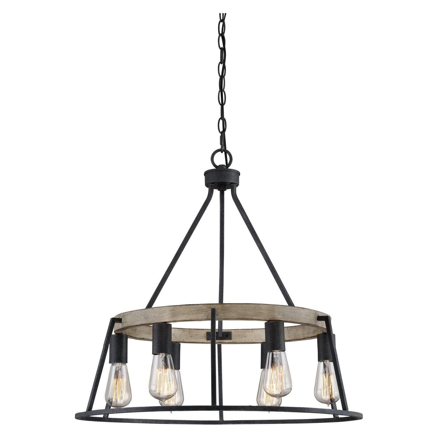 Quoizel - Brockton Chandelier - BRT5006GK - Canada Light Shop