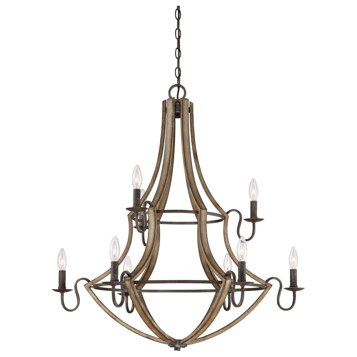 Quoizel - Shire Chandelier - SHR5009RK - Canada Light Shop