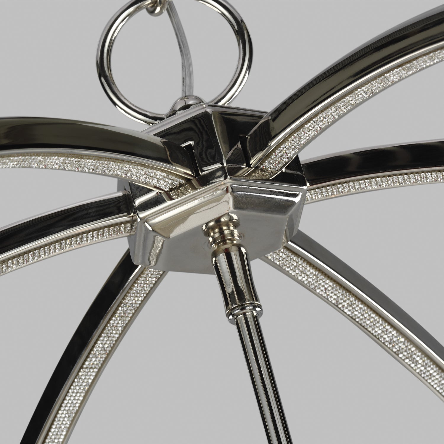 Visual Comfort Studio Canada - F3058/9PN - Nine Light Chandelier - Corinne - Polished Nickel