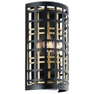 Kichler - Aldergate Wall Sconce - 44079BK - Canada Light Shop