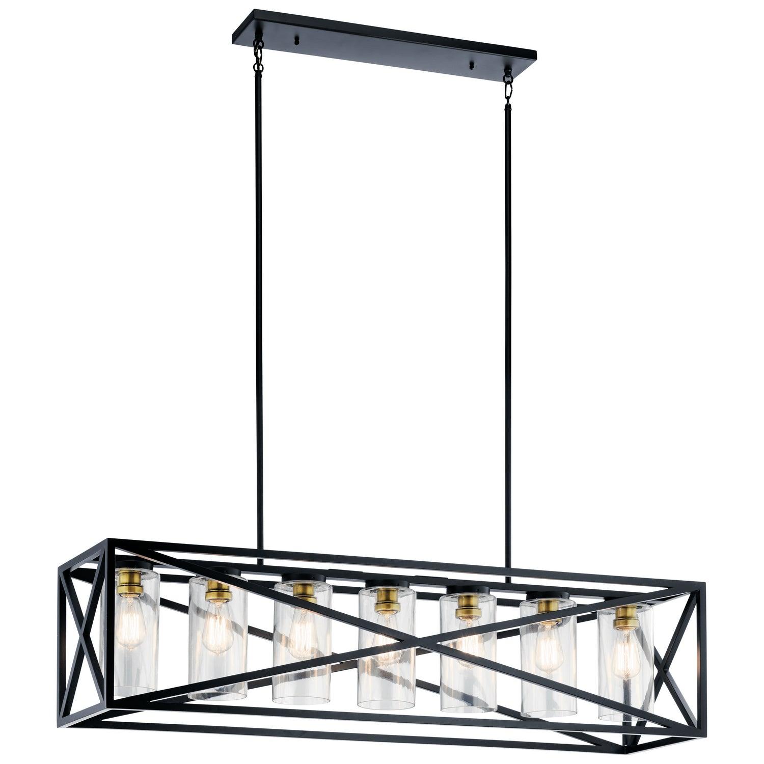 Kichler - Moorgate Linear Chandelier - 44082BK - Canada Light Shop