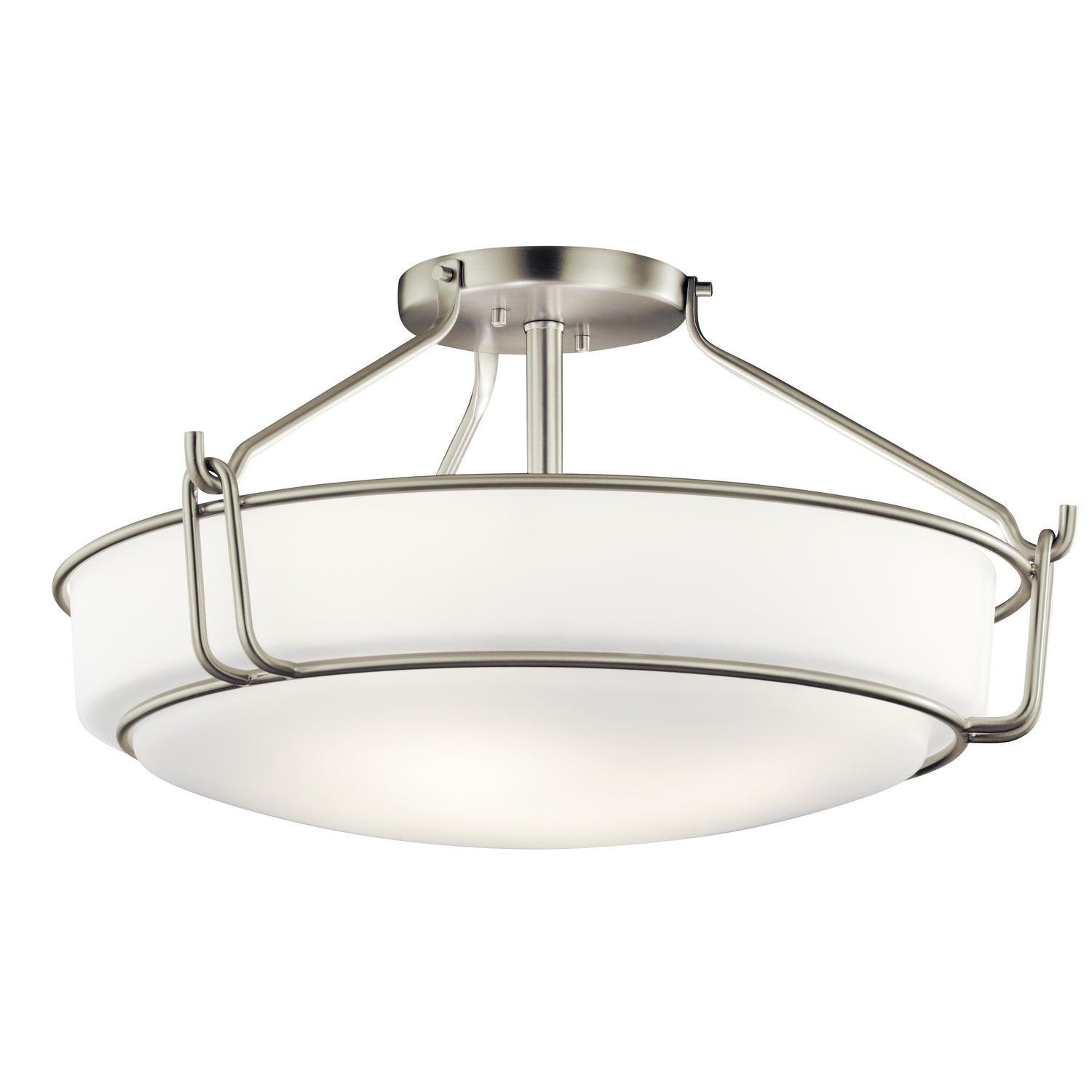 Kichler - Alkire Semi Flush Mount - 44086NI - Canada Light Shop