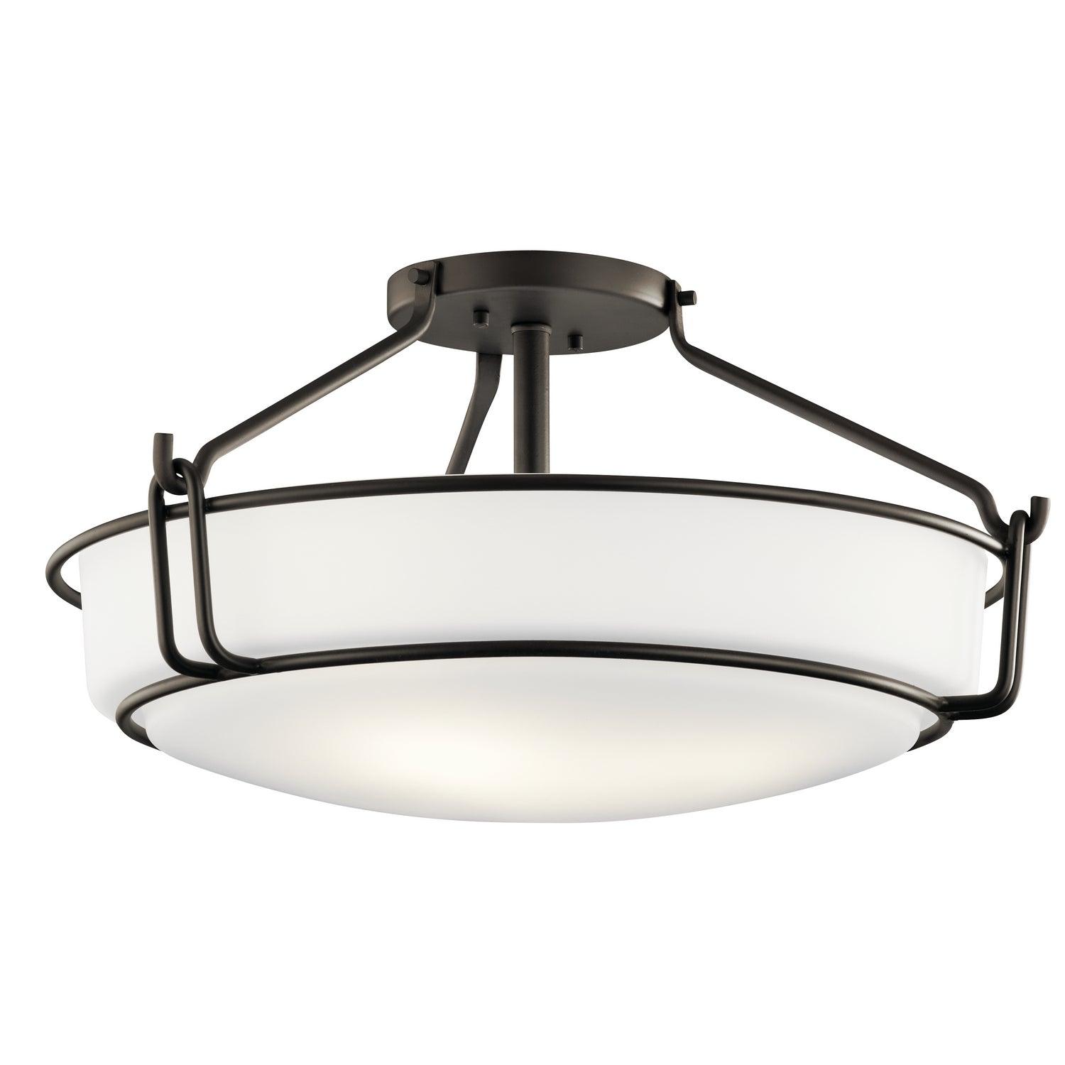 Kichler - Alkire Semi Flush Mount - 44086OZ - Canada Light Shop