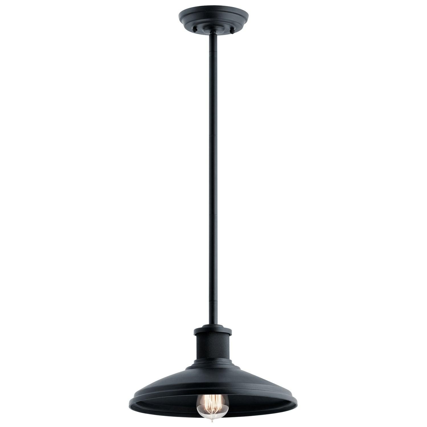 Kichler - Allenbury Outdoor Pendant/Semi Flush Mount - 49982BKT - Canada Light Shop