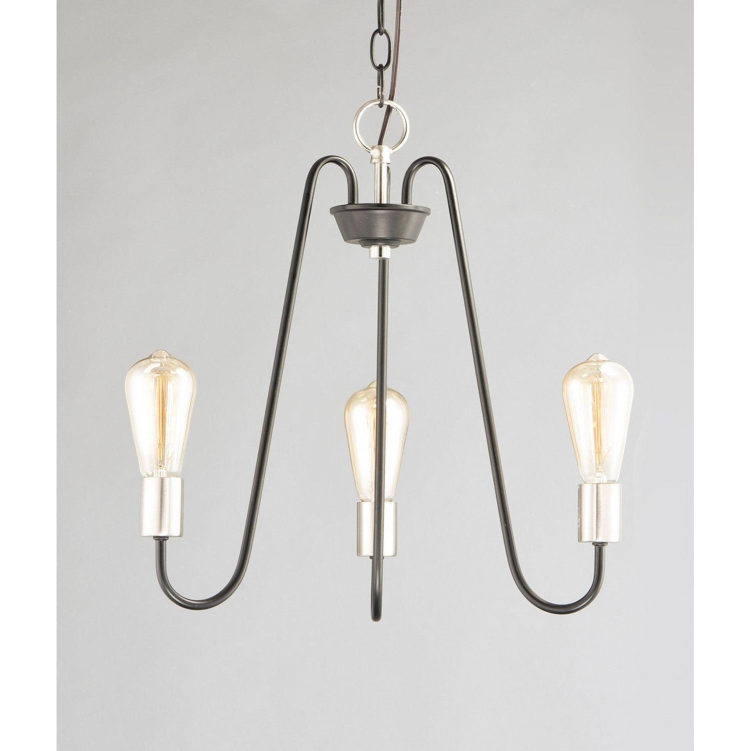 Maxim Lighting - Haven Chandelier - 11735BKSN - Canada Light Shop