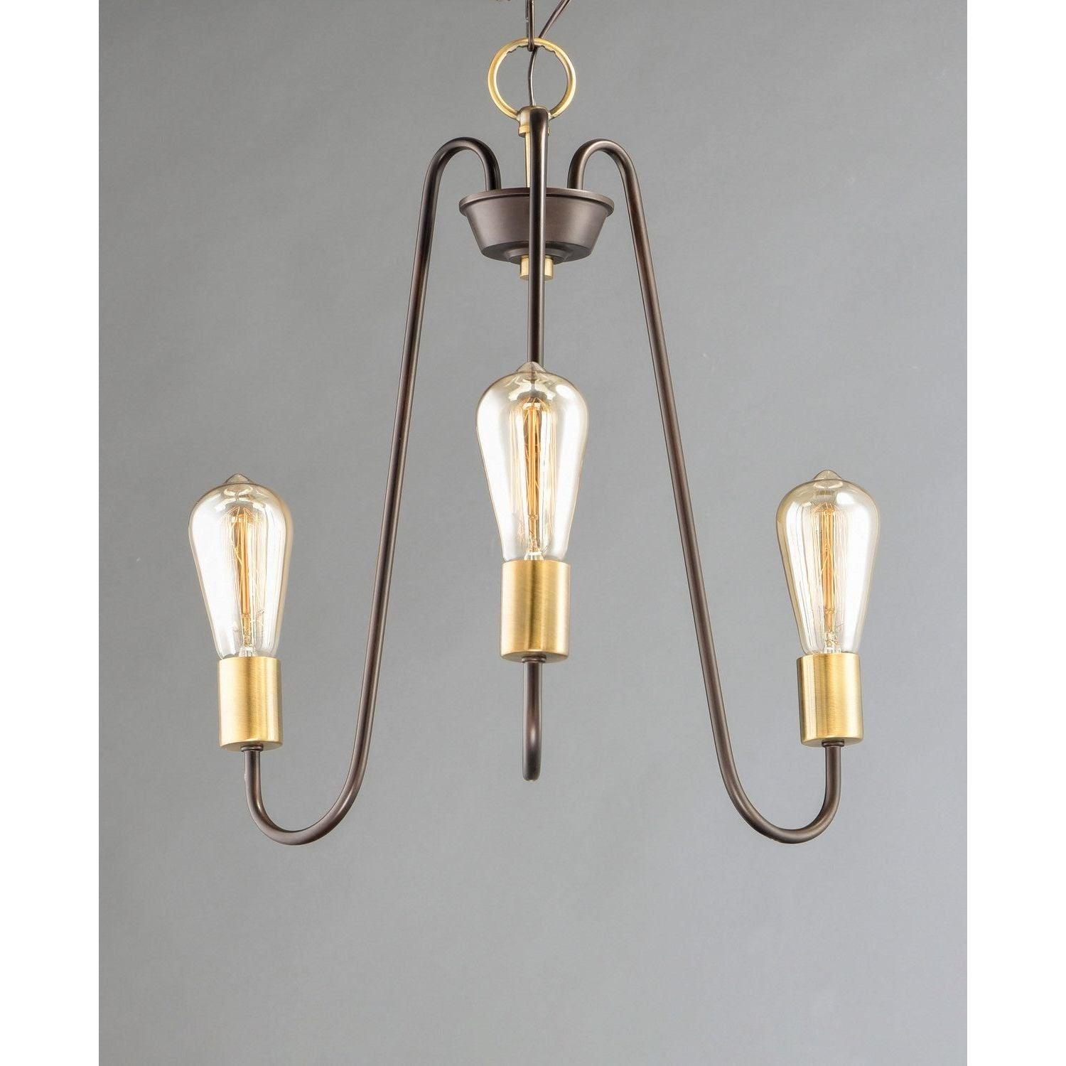 Maxim Lighting - Haven Chandelier - 11735BKSN - Canada Light Shop