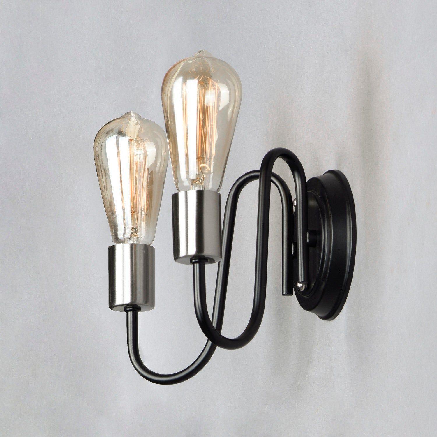 Maxim Lighting - Haven Wall Sconce - 11739BKSN - Canada Light Shop