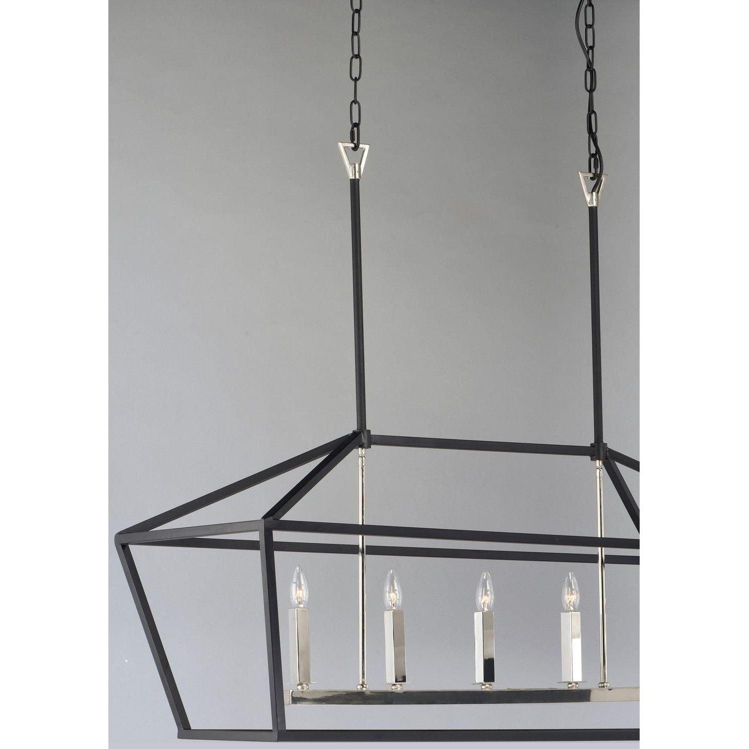 Maxim Lighting - Abode Linear Chandelier - 25157TXBPN - Canada Light Shop
