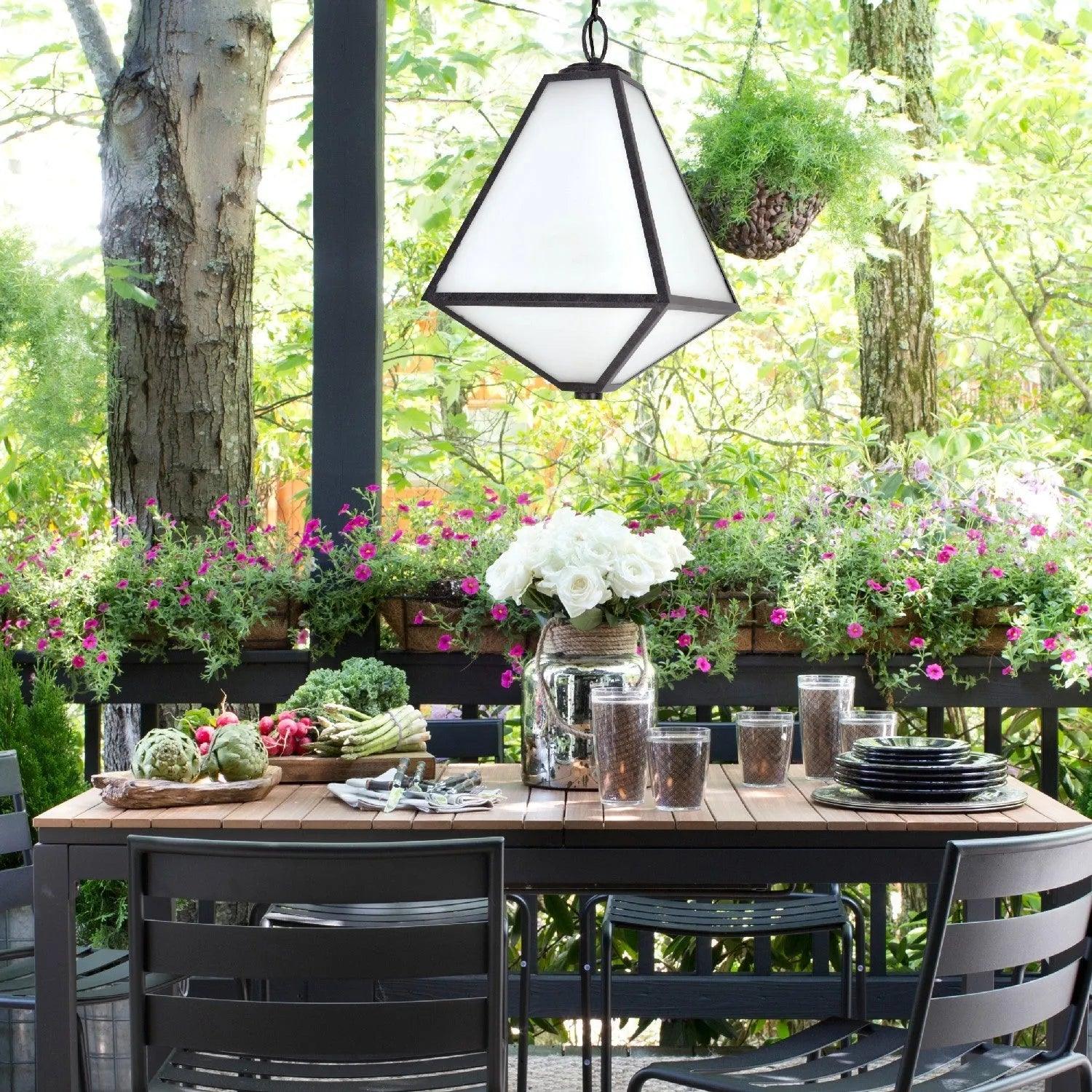 Crystorama - Glacier Three Light Outdoor Chandelier - GLA-9705-OP-BC - Canada Light Shop