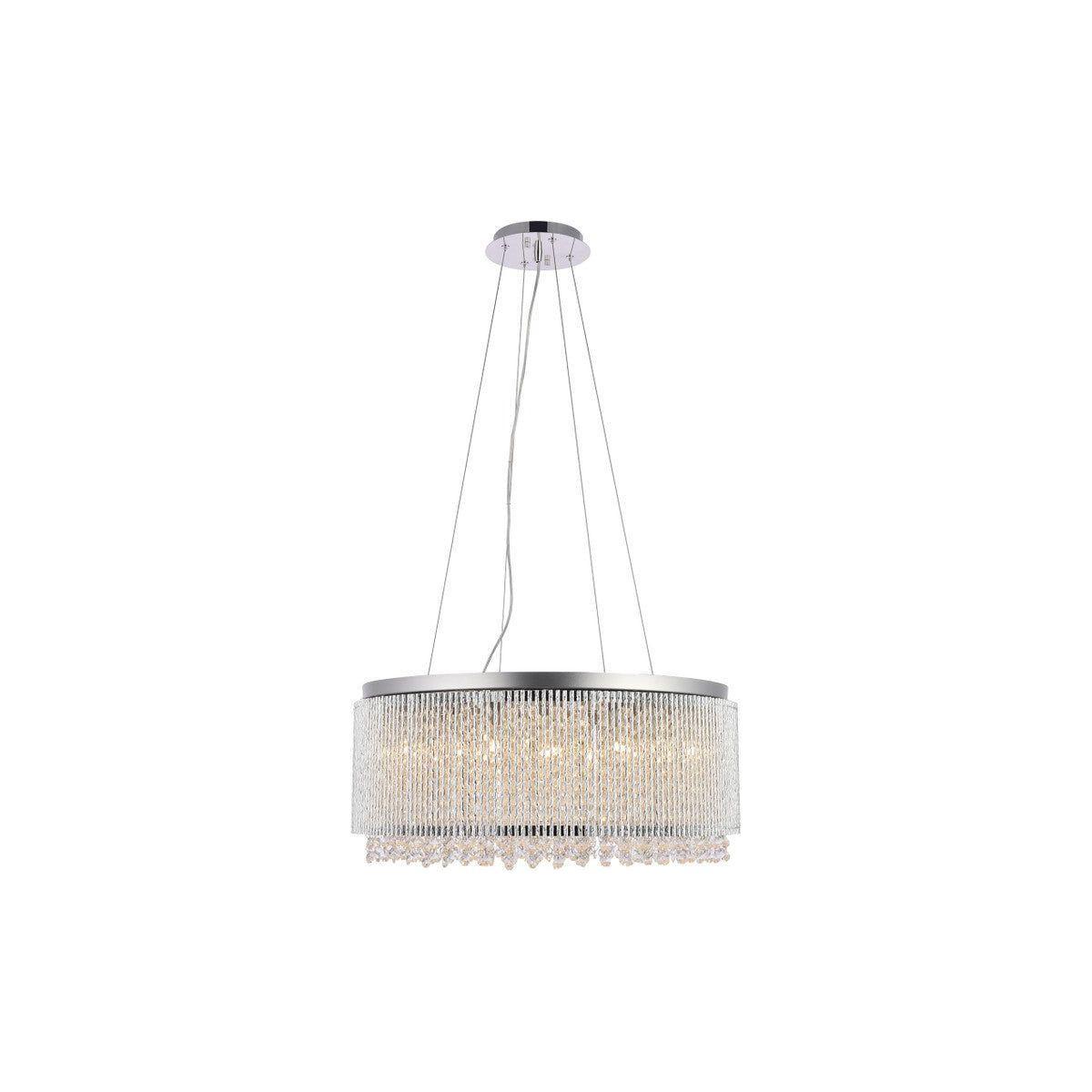 Elegant Lighting - Influx Pendant - V2092D24C/RC - Canada Light Shop