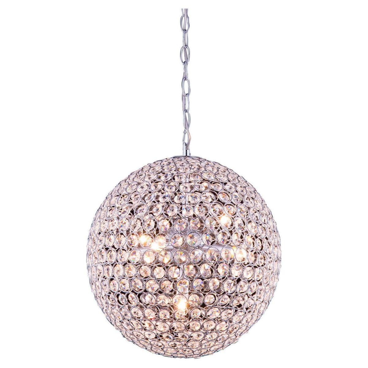 Elegant Lighting - Cabaret Pendant - V2102D14C/RC - Canada Light Shop