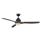 Kendal Lighting - Eris Ceiling Fan - AC21852-BLK/NAB - Canada Light Shop