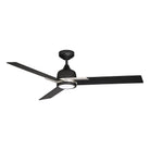 Kendal Lighting - Triton Ceiling Fan - AC22452-BLK/SN - Canada Light Shop
