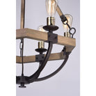 Maxim Lighting - Lodge Chandelier - 20338WOBZ - Canada Light Shop